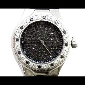 Technomarine technolady black diamond face watch